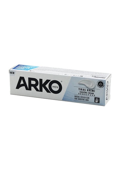 Arko Men Traş 90gr Kremi Sensitive Hassas Ciltler Mor - 12'li Paket