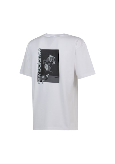 New Balance Lifestyle Erkek Tshirt Beyaz
