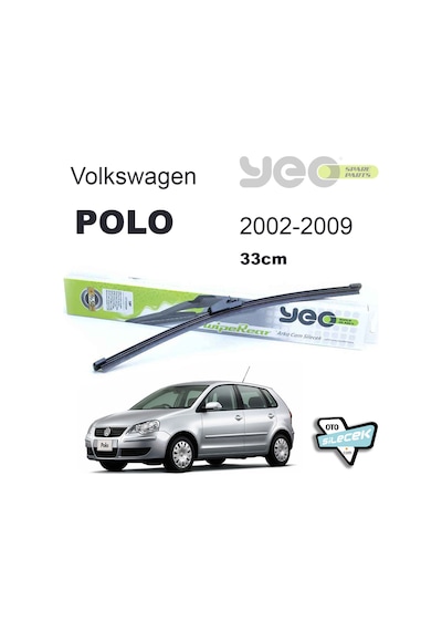 Vw Polo 4/5 Arka Silecek Yeo 2002-2009 33Cm