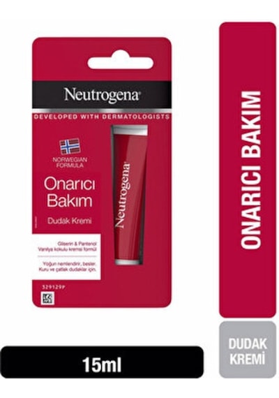 Neutrogena Dudak Kremi Norveç Onarıcı Bakım 15 ML