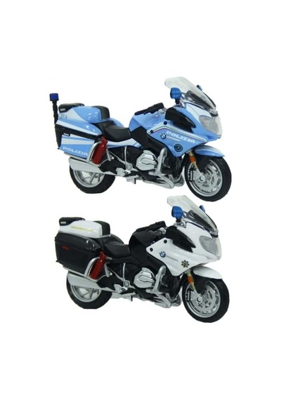 Maisto Polis Motosikleti Model 11 Cm 3 Yaş+ 1 Adet Metal Die-cast Oyuncak