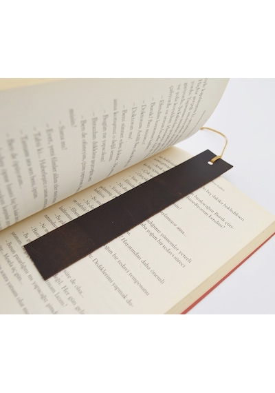 Lost Slope Hakiki Deri Kitap Ayracı N11.1275