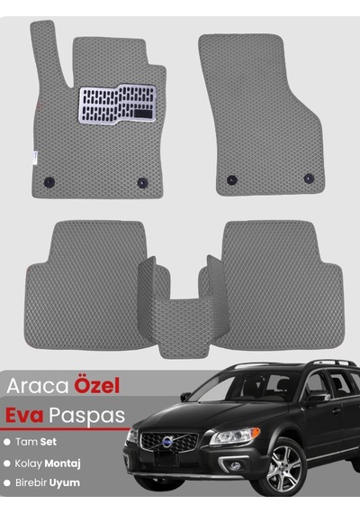 Volvo Xc70 2007-2016 Uyumlu Eva Paspas Tam Set Oto Paspas,araca Özel,tam Koruma,kolay Montaj 392