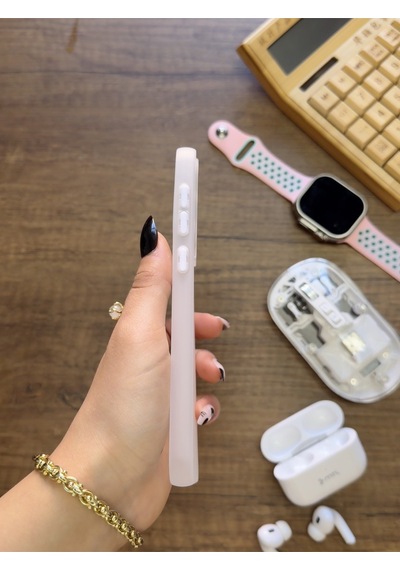 Samsung Galaxy S23 Fe Uyumlu Süper İnce Mat Ultra Thin Silikon Kılıf Şeffaf