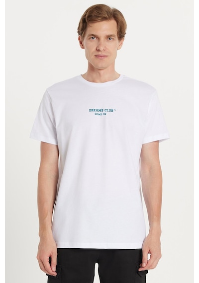 Tudors Erkek Slim Fit Dar Kesim %100 Pamuk Yumuşak Dokulu Baskılı Beyaz Bisiklet Yaka Tişört-33173 Beyaz Tudors Erkek Slim Fit Dar Kesim %100 Pamuk Yumuşak Dokulu Baskılı Beyaz Bisiklet Yaka Tişört-33173 Beyaz