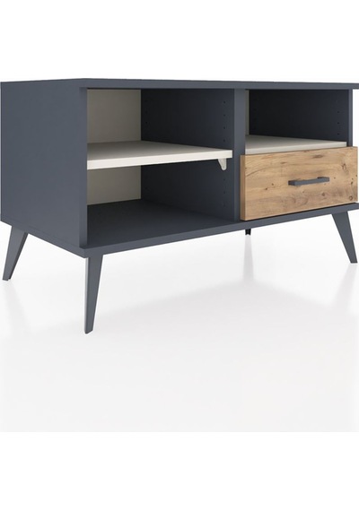 Hyperion Şifonyer 2 Raflı Tek Çekmeceli 88x44x48 Antrasit-aytaşı/çam Aytaşı/çam Hyperion Şifonyer 2 Raflı Tek Çekmeceli 88x44x48 Antrasit-aytaşı/çam Aytaşı/çam