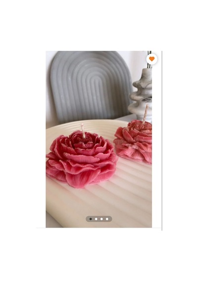 Bernami Biblo Pinterest Dekoratif Mum Şakayık Mum 2 Adet