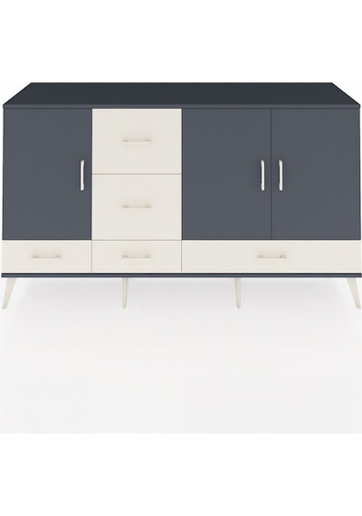 Hyperion Konsol 4 Raflı 5 Çekmeceli 3 Kapaklı 176x44x99 Antrasit-antrasit/aytaşı Antrasit - Antrasit Hyperion Konsol 4 Raflı 5 Çekmeceli 3 Kapaklı 176x44x99 Antrasit-antrasit/aytaşı Antrasit - Antrasit