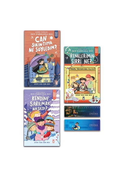 Timaş Çocuk Can Sıkıntıma Ne Söyledim - Renklerimin Sırrı Ne - Kendine Sarılmak Nasıldı Set 3 Kitap