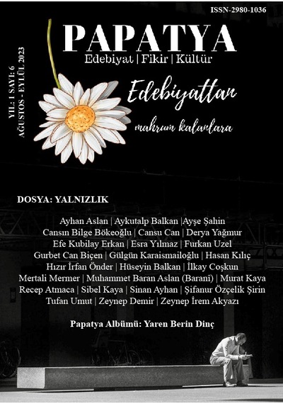 Papatya 6.sayı Ağustos-eylül 2023