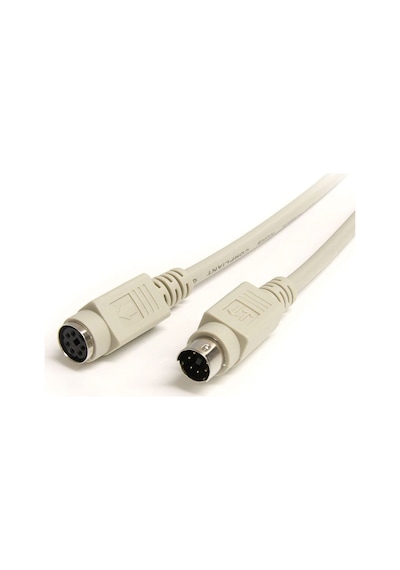 Eski Tip Ps/2 Klavye Mouse Dişi Erkek Uzatma Kablosu 6 Pinli Ps2 Kablo 5m