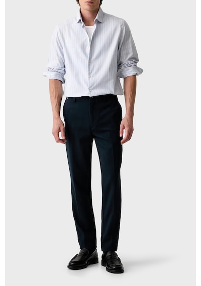Boss Slim Fit Normal Bel Düz Paça Pantolon Erkek Pantolon 50564345 404 Lacivert