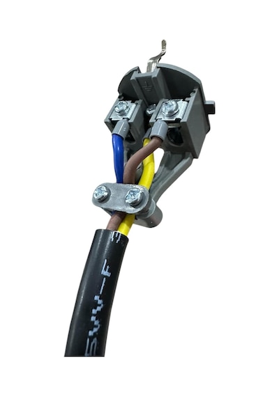 3x2.5mm Ttr Topraklı Siyah Kauçuk Seyyar Uzatma Kablosu 35 Metre
