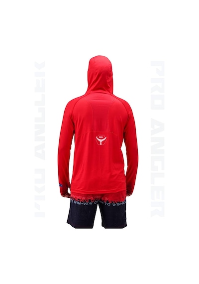 Fujin Pro Angler S24 Hooded Garnet Kırmızı