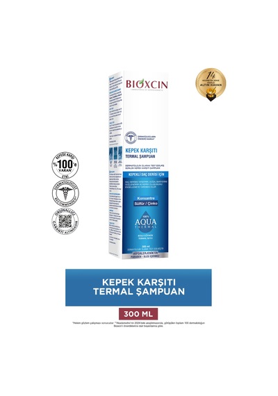 Bioxcin Şampuanı Aquathermal Kepek Karşıtı 300 Ml