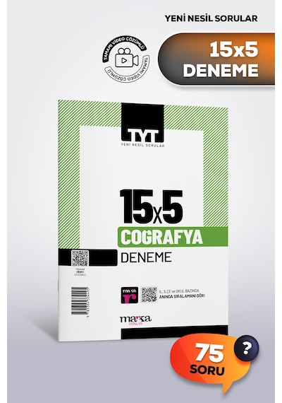 Tyt 2027 Coğrafya 15 Deneme Tamamı Video Çözümlü