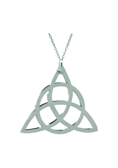 Triquetra Gümüş Kolye - Gümüş Gümüş
