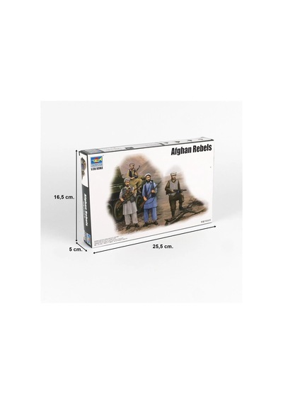 1/35 Afgan İsyancı Figürleri Maketi, Trumpeter 00436