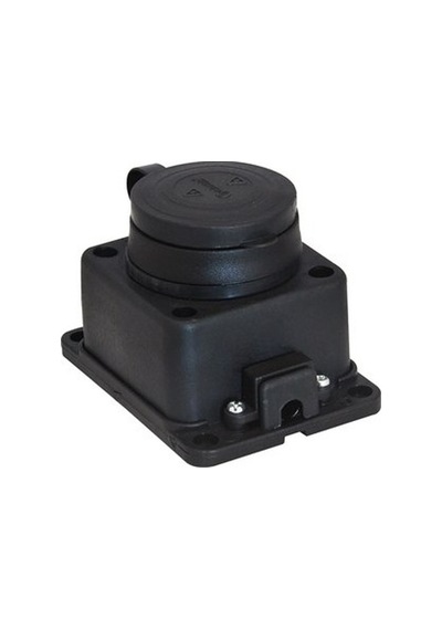 Tp Electric 1x16a Kauçuk Duvar Prizi Ip44
