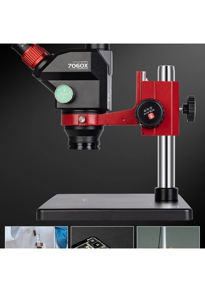 Ycs 7060x 7x-60x Trinoküler Stereo Mikroskop - Geniş Tabanlı