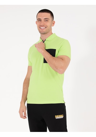 Pierre Cardin Erkek Fosforlu Yeşil Tişört 50263936-vr022 Fosforlu Yeşil