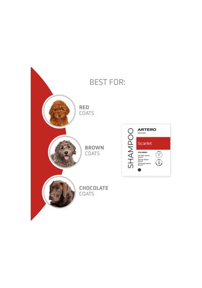 Scarlet Poodle Irkına Özel Renk Arttırıcı Şampuan 300 Ml