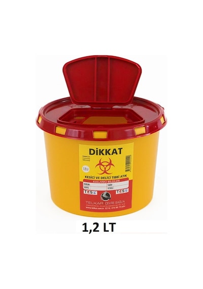 Atık Kutusu - Atık Kovası 1.2 LT. 10 Adet