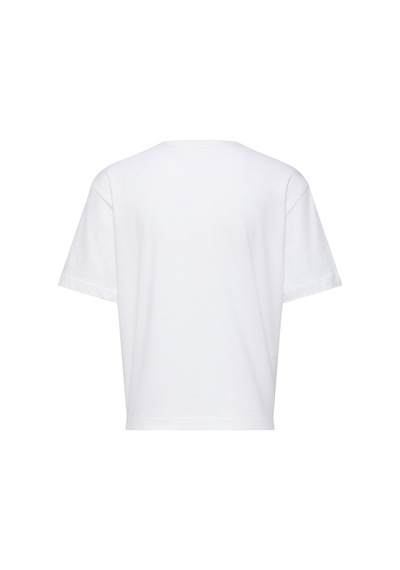 Calvin Klein Bayan T Shirt Lv047f801g Yaf Beyaz BEYAZ