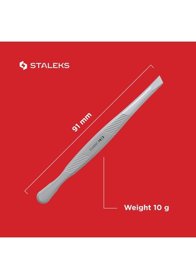 Staleks P-02 Pvc Koruyucu Kılıflı Kaş Cımbızları Toplam Uzunluk 9