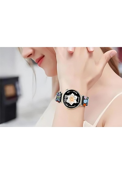 Bahar Serisi 18mm Esnek Kumaş Kordon Huawei İle Uyumlu Gt5 41mm/gt5 Pro 42mm/gt4 41mm İçin Terleme Karşıtı Nefes Alabilen Bileğe Göre Ayarlanabilen Elastik Kayış Çok Renkli