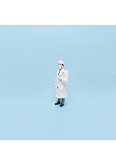 Erkek Doktor Teraryum Figürü 8.5cm Çok Renkli