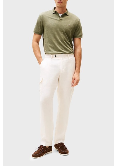 Tommy Hilfiger Erkek Polo Yaka T Shirt Mw0mw38476 Plı Yeşil Yeşil