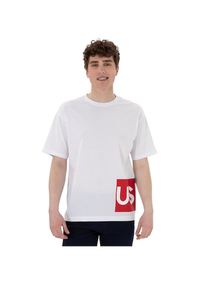 U.S. Polo Assn. Erkek Comfort Fit Bisiklet Yaka Tişört Beyaz U.S. Polo Assn. Erkek Comfort Fit Bisiklet Yaka Tişört Beyaz