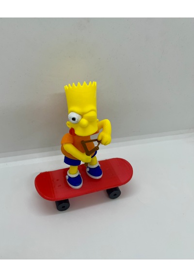 Bart Simpson 3d Figürü