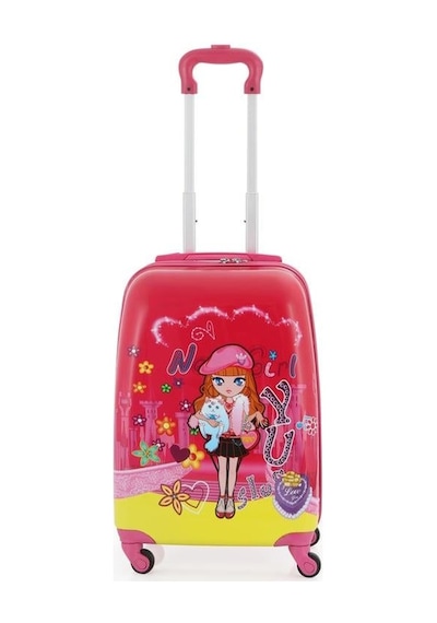 Mçs Group Mçs V307 Abs Çocuk Valiz-fuşya Nely Girl Pembe