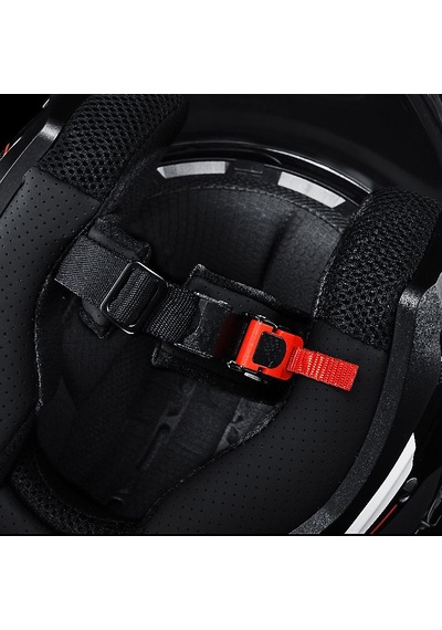 Of669 Mat Black Motosiklet Kaskı Güneş Vizörlü Yarım Açık Motorcu Kask Siyah