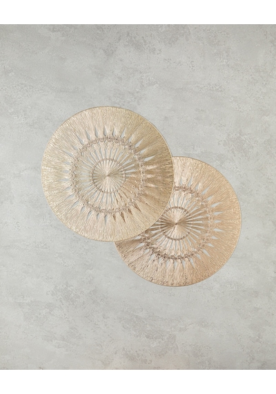 Glow Pvc 2'li Amerikan Servis 38 Cm Gold