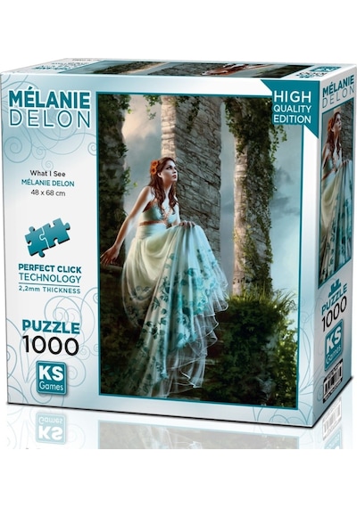 Ks Games 1000 Parça Leydi Puzzle