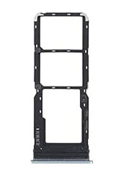 Teknonet Vivo Y21 Uyumlu Hafıza Kart + Sim Metali - Beyaz -