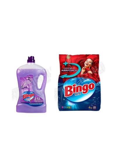 Bingo Yüzey Tem. Fresh 2.5 Lt + Renkliler 4kg 2'li Set Diğer
