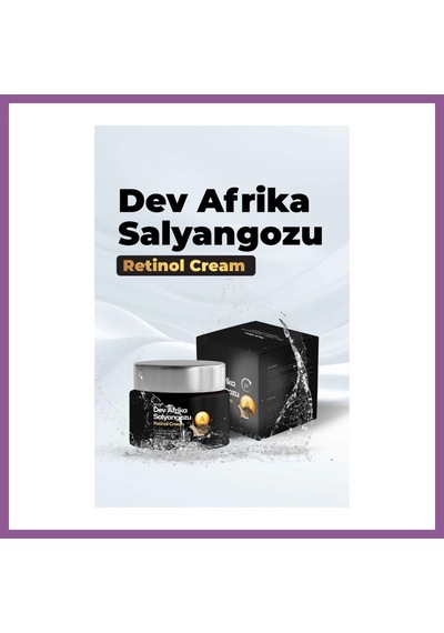 Bezos Dev Afrika Salyangozu Retinol Krem Rengaren