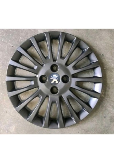 Peugeot Partner Jant Kapağı 15 Inc Füme 4 Adet Gönderilir /5110fümepejo/