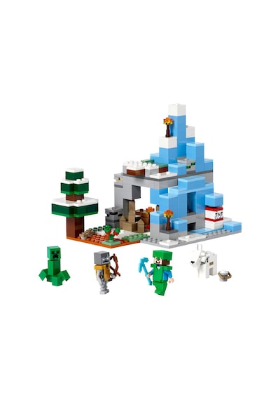 LEGO® Minecraft 21243 Donmuş Tepeler 304 Parça