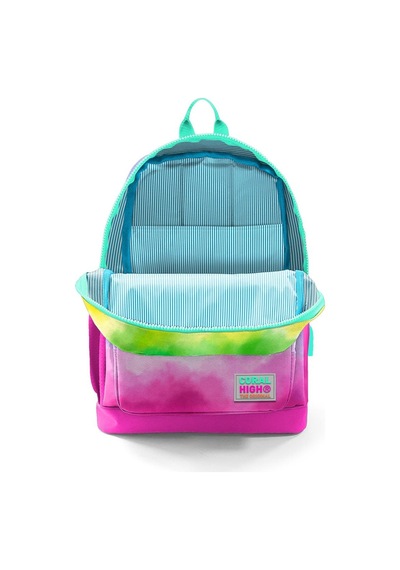 Coral High Kids Renkli Batik Desenli Dört Bölmeli Usb'li Okul Sırt Çantası 23839