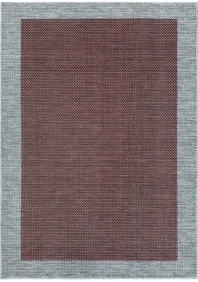 Lüks Sisal Makine Dokuması 8mm Dokuma Tabanlı Mutfak Balkon Halısı Bordo-gri 832426808 Bordo-gri