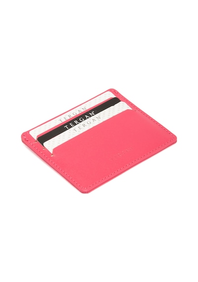 Tergan Fuşya Deri Unisex Kredi Kartlık 01050M8J