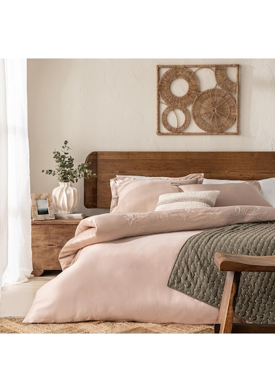 Chakra Lındas Bambu King Size Nevresim Seti 230x220cm Bej