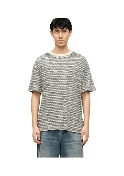 Quıksılver Quiksilver Okano Jacquard Erkek Tişört Weg2 Gri