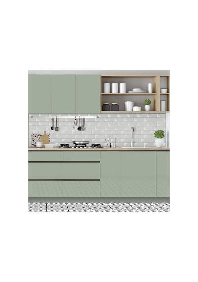 D-C-Fix 346-0688 Mat Çağla Yeşil Yapışkanlı Folyo (45Cm X 1Mt)