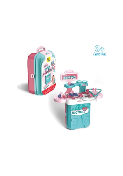 Ogi Mogi Toys Doktor Oyun Seti Eğitici 2 Si 1 Arada Sırt Çantası